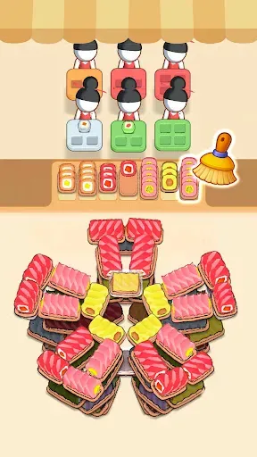 Скриншот 4 — Sushi Sort: суши игра
