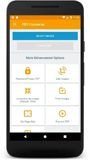 Скриншот 1 — PDF CONVERTER: IMAGES TO PDF
