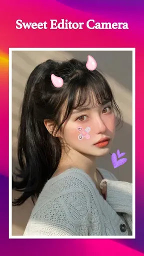 Скриншот 3 — Sweet Editor Camera Lite