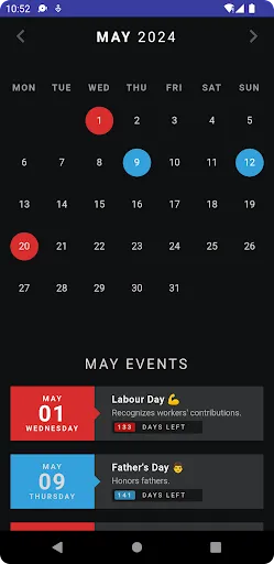 Скриншот 4 — Germany Holiday Calendar
