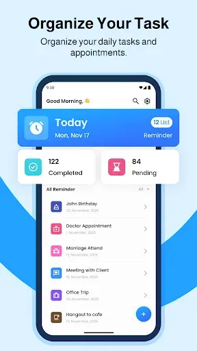Скриншот 2 — Planner: To Do List & Reminder