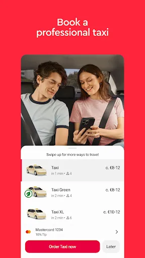 Скриншот 4 — Freenow by Lyft – taxi & more
