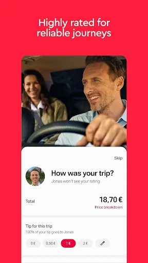 Скриншот 7 — Freenow by Lyft – taxi & more