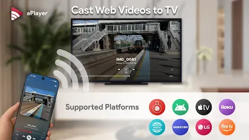 Скриншот 1 — aPlayer - Video Player & Cast
