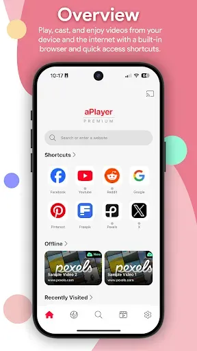 Скриншот 2 — aPlayer - Video Player & Cast