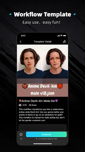 Скриншот 2 — Tensor Art