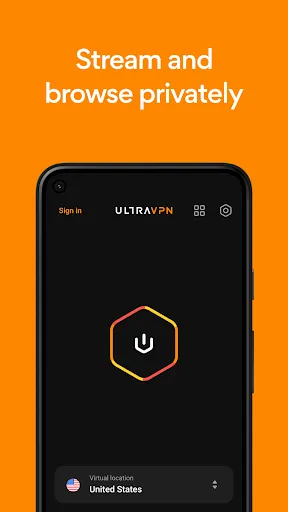 Скриншот 1 — Ультра VPN: прокси