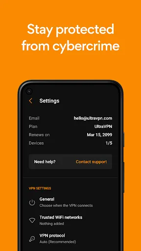 Скриншот 3 — Ультра VPN: прокси