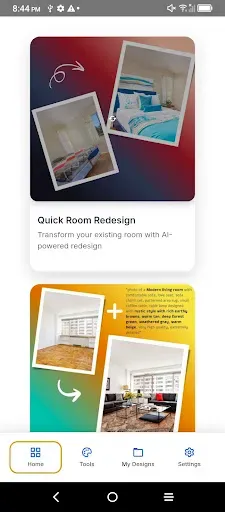 Скриншот 1 — Decor8AI Interior Design
