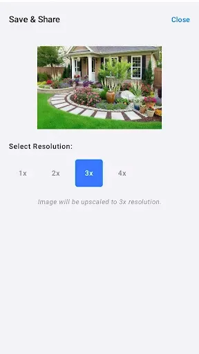 Скриншот 5 — DreamzAR - AI Landscape Design