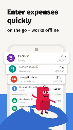 Скриншот 3 — TravelSpend: Travel Budget App
