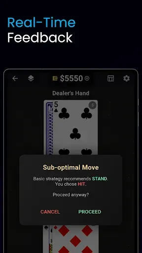 Скриншот 4 — Ultimate Blackjack Trainer