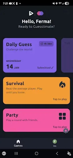 Скриншот 1 — Guesstimate: Not Trivia!