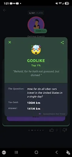 Скриншот 3 — Guesstimate: Not Trivia!