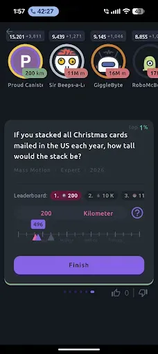 Скриншот 5 — Guesstimate: Not Trivia!