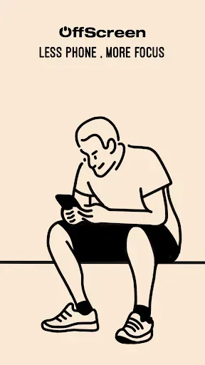 Скриншот 1 — OffScreen - Less Screen Time
