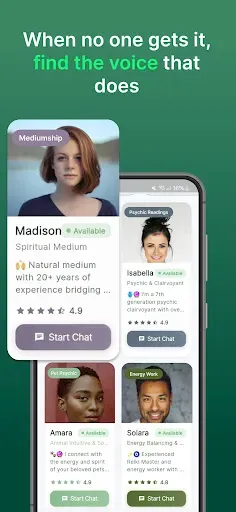 Скриншот 3 — Orb: Live Psychic Chat & Tarot