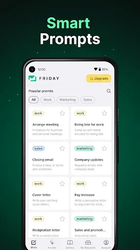 Скриншот 4 — Friday: AI E-mail Assistant