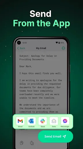 Скриншот 8 — Friday: AI E-mail Assistant