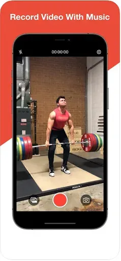 Скриншот 1 — Mideo: Record Video With Music