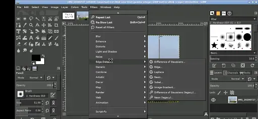 Скриншот 6 — GIMP