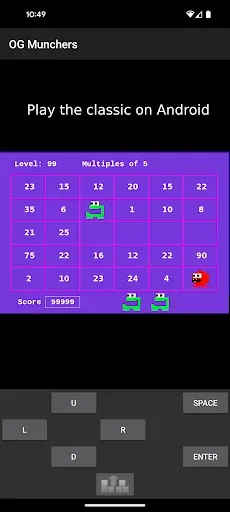 Скриншот 1 — OG Munchers - Munch Numbers