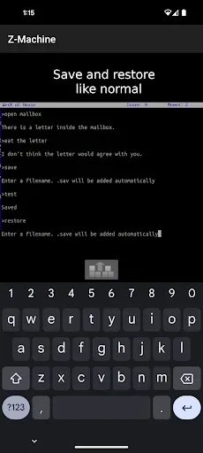 Скриншот 3 — Z-Machine: Play Zork