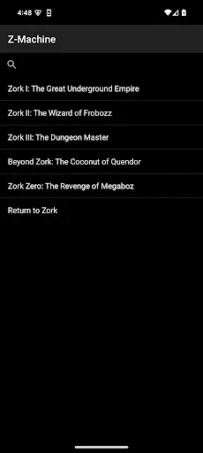 Скриншот 6 — Z-Machine: Play Zork