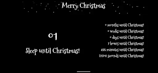 Скриншот 1 — Sleeps Till Christmas
