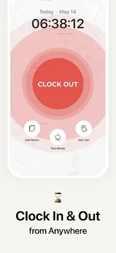 Скриншот 2 — Atto - Time Clock & Scheduling