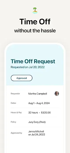 Скриншот 8 — Atto - Time Clock & Scheduling