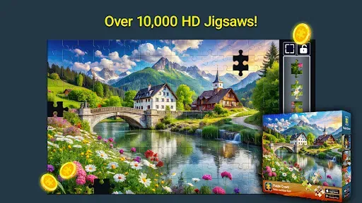 Скриншот 2 — Jigsaw Puzzles Crown: HD Games