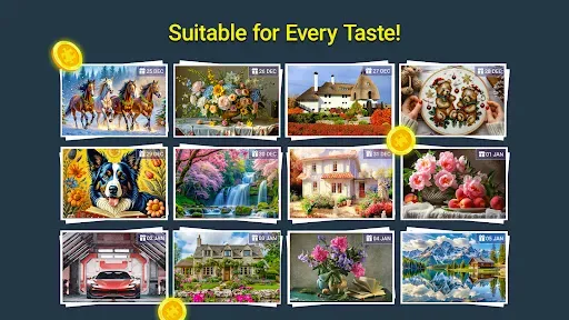 Скриншот 4 — Jigsaw Puzzles Crown: HD Games