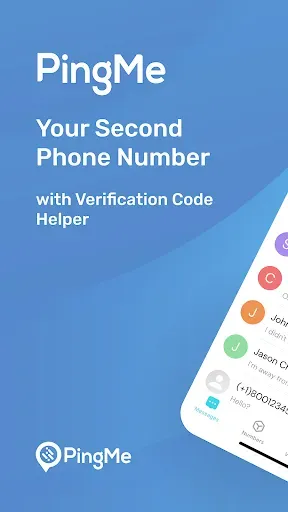Скриншот 1 — PingMe - Second Phone Number