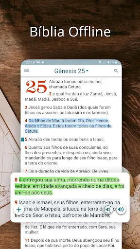 Скриншот 1 — Bíblia Ave Maria