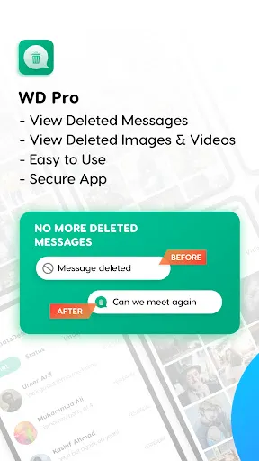 Скриншот 1 — WD Pro: Recover Messages