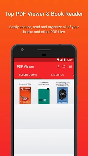 Скриншот 1 — PDF Viewer & Book Reader