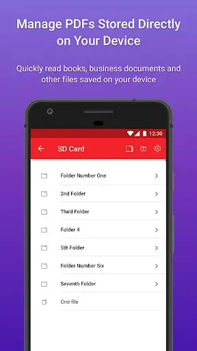 Скриншот 2 — PDF Viewer & Book Reader