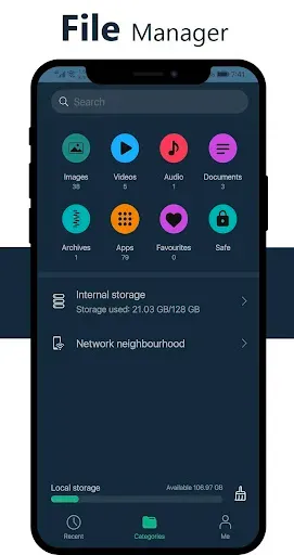 Скриншот 4 — Dark Emui-9.1 Theme for Huawei