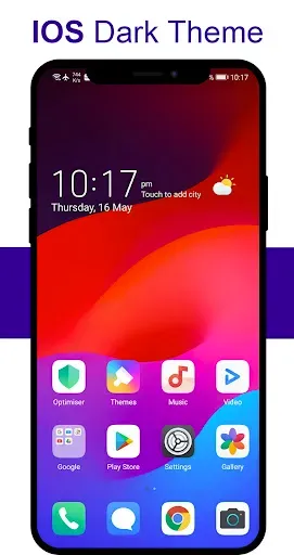 Скриншот 1 — OS 26 Dark Theme for Huawei