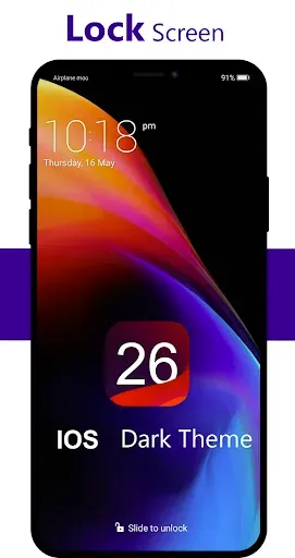 Скриншот 2 — OS 26 Dark Theme for Huawei