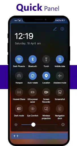 Скриншот 7 — OS 26 Dark Theme for Huawei