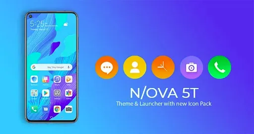 Скриншот 1 — Huawei Nova 5t Launcher