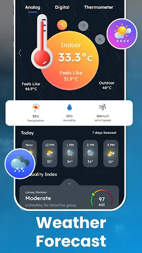 Скриншот 4 — Room Temperature, Thermometer