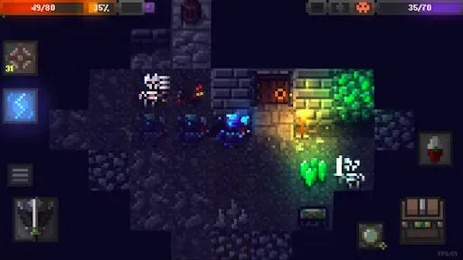 Скриншот 1 — Caves (Roguelike)