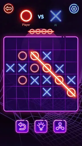 Скриншот 2 — крестики нолики: игры на двоих