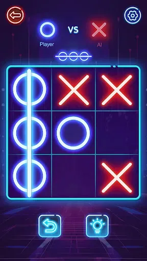 Скриншот 1 — OX Game - XOXO · Tic Tac Toe