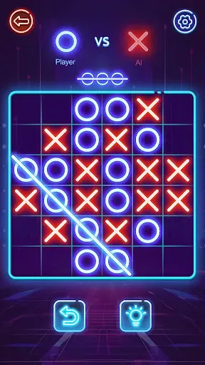 Скриншот 3 — OX Game - XOXO · Tic Tac Toe