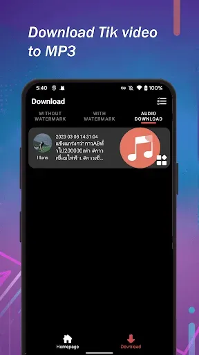 Скриншот 6 — TT Video Saver no Watermark