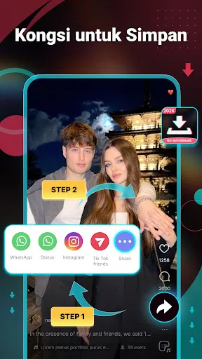 Скриншот 2 — SnapTik - Skachat TT Bez Znaka